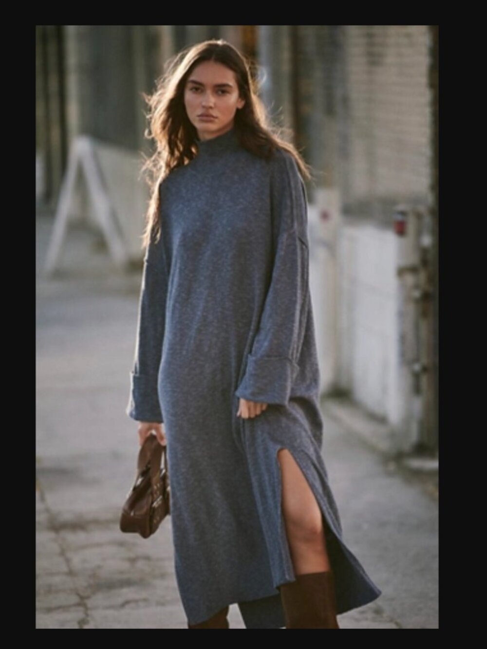 Free People Faye Sweater Midi Dress